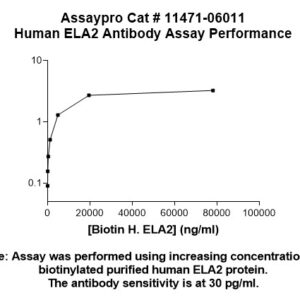 Human Elastase (Neutrophil ELA2) Antibody (Biotin Conjugate)