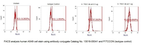 Human Thioredoxin-1 (TXN1) AssayLite Antibody (FITC Conjugate) - Image 2