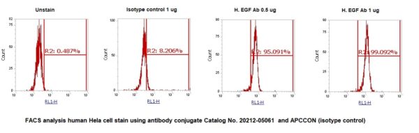 Human Epidermal Growth Factor (EGF) AssayLite Antibody (APC Conjugate) - Image 2