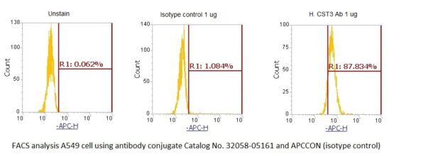 Human Cystatin-C (CST3) AssayLite Antibody (APC Conjugate)