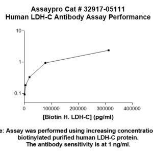 Human Lactate Dehydrogenase C Antibody (Biotin Conjugate)