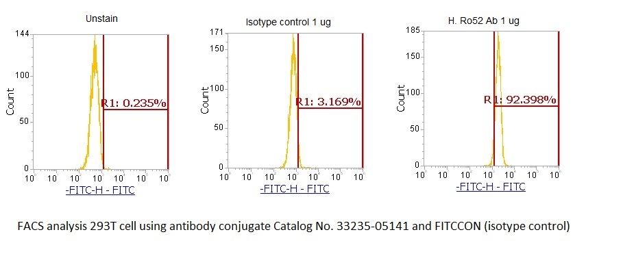 Human Ro Protein 52 kDA (Ro52) Antibody (FITC Conjugate)