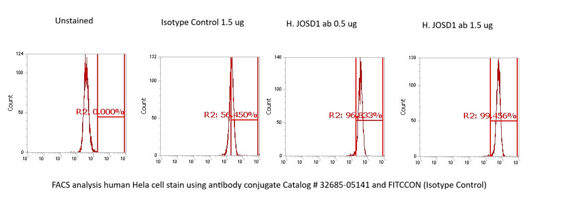 Human Josephin-1 (JOSD1) AssayLite Antibody (FITC Conjugate)